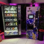 Machine à café BIANCHI labellisé Vending VERTICALE et distributeur à boissons fraiches